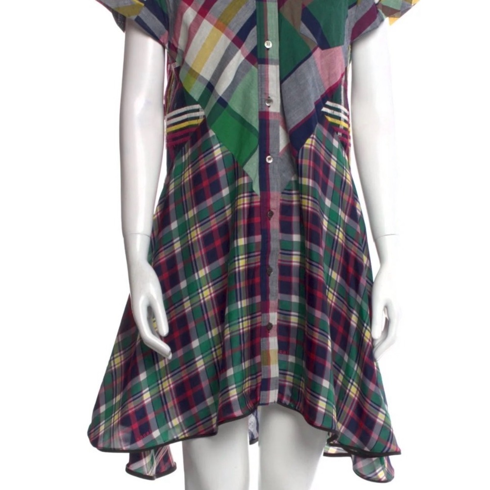 Sacai Multicolor Plaid Shirt